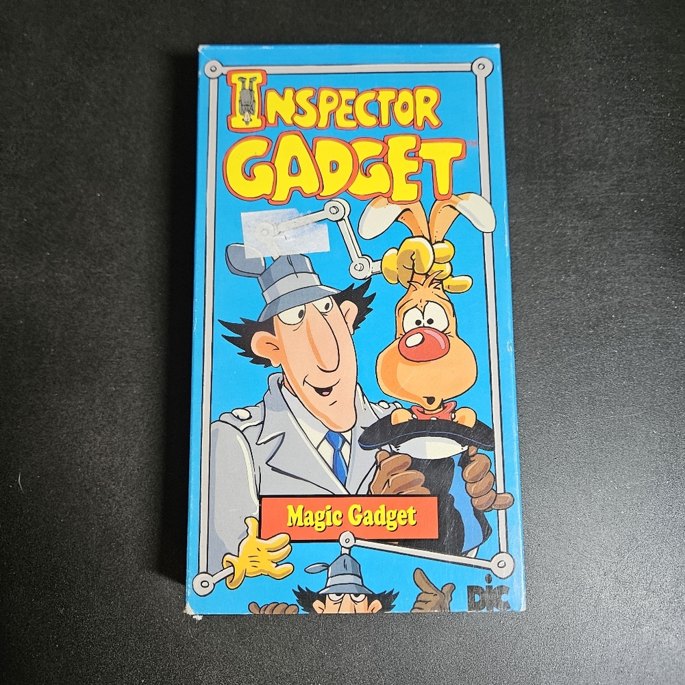 Inspector Gadget Magic Gadget VHS Tape